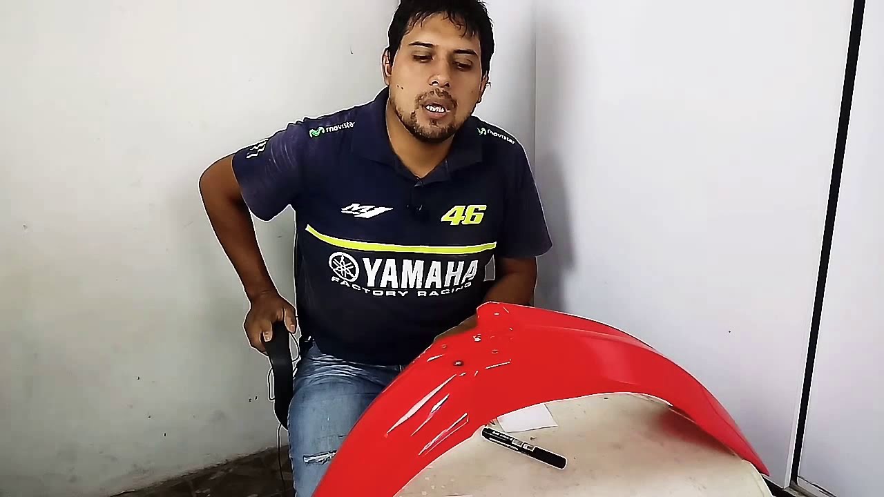 honda tornado con guardabarros de crf como ponerlo