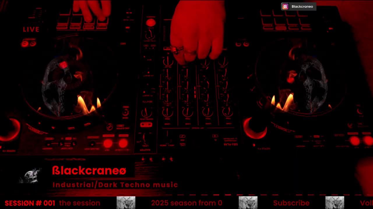 INDUSTRIAL/DARK TECHNO • NEW SESSION # 001 [SEASON 2025]