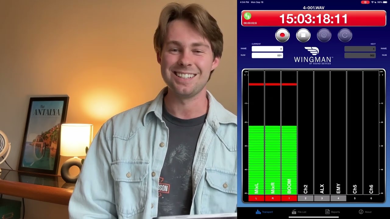Sound Devices Wingman Walkthrough