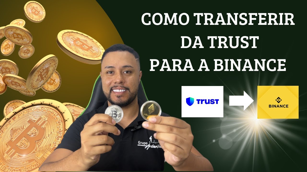 Como Transferir Criptomoedas da Trust Wallet para a Binance Passo a Passo  #trust #criptomoedas