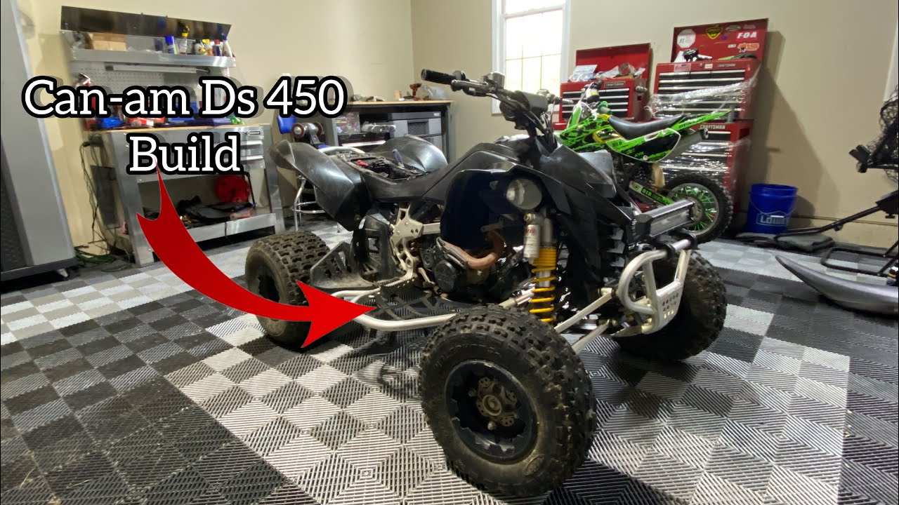 Can-am Ds 450 Build! Part 1