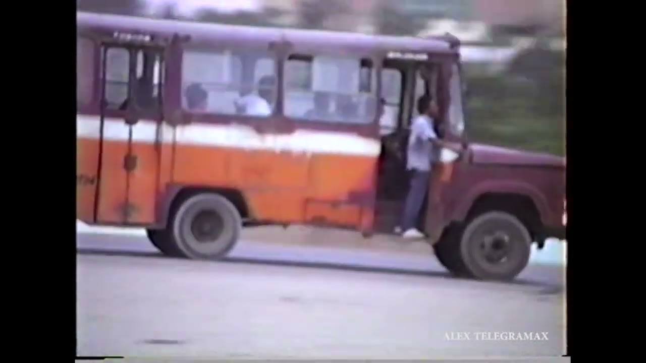 1994 LIMA ANTIGUA , microbuses de la panamericana norte por Puente Piedra
