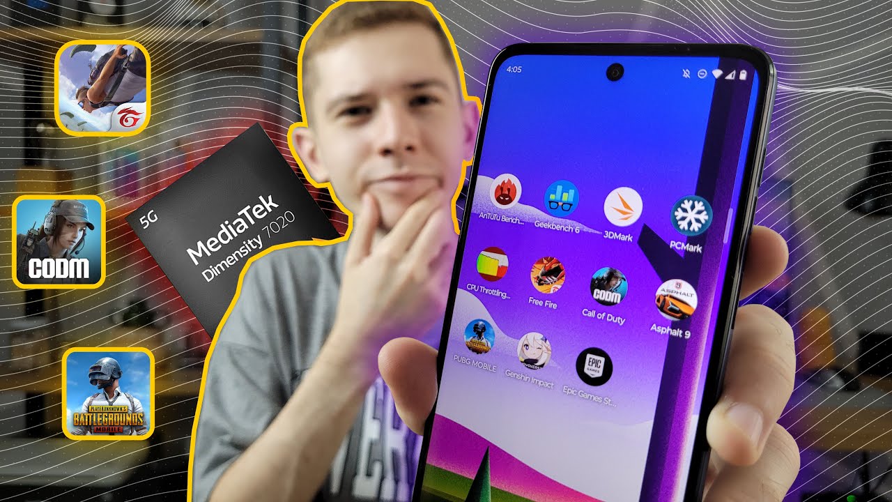 Motorola Moto g54 5G | PRUEBAS de Rendimiento en JUEGOS y Benchmarks!