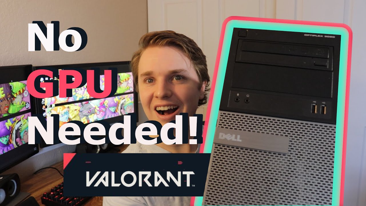 Budget Valorant PC | Can you play games on a Dell Optiplex without a GPU?