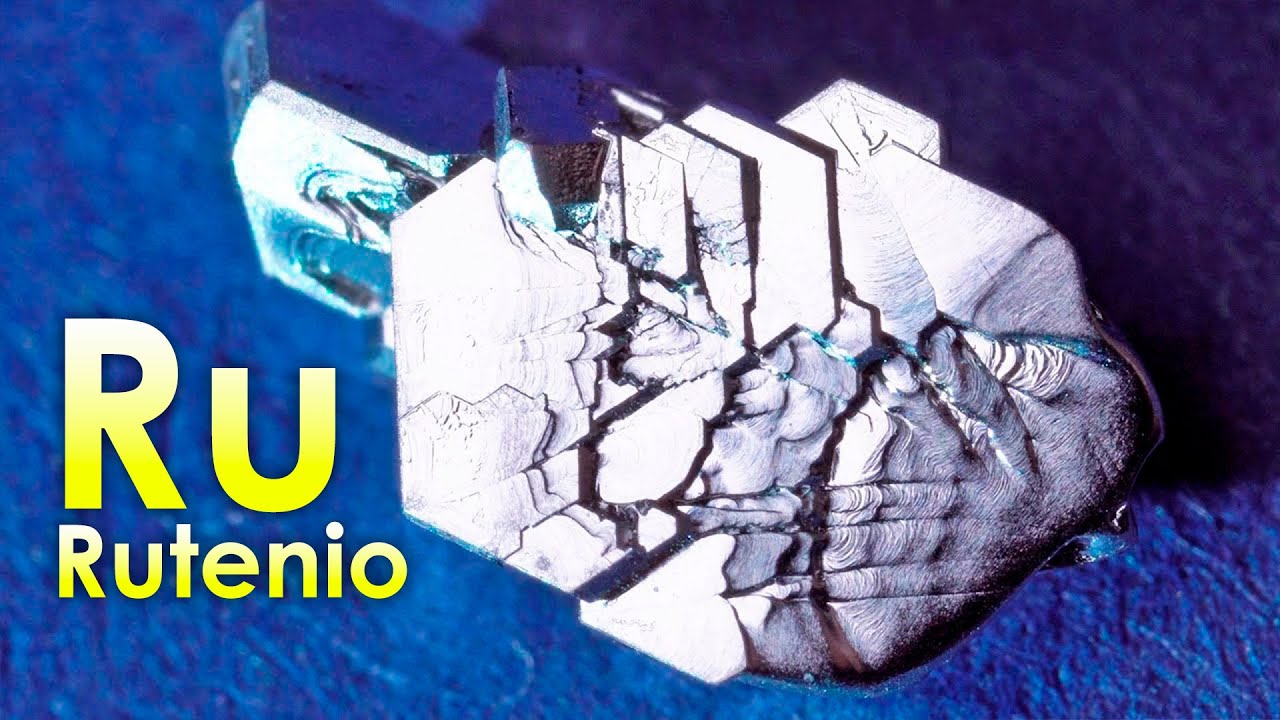 Rutenio - ¡EL METAL MÁS MISTERIOSO DE LA TIERRA!