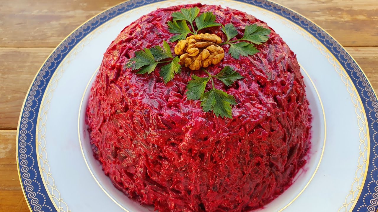 Самый простой и вкусный Салат из Свеклы  | Asan və dadlı Çuğundur Salatı Resepti