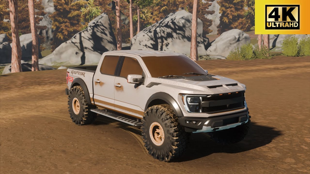 Ford F150 Mountain Drive | Off-Road Gameplay | Car Parking Multiplayer 2