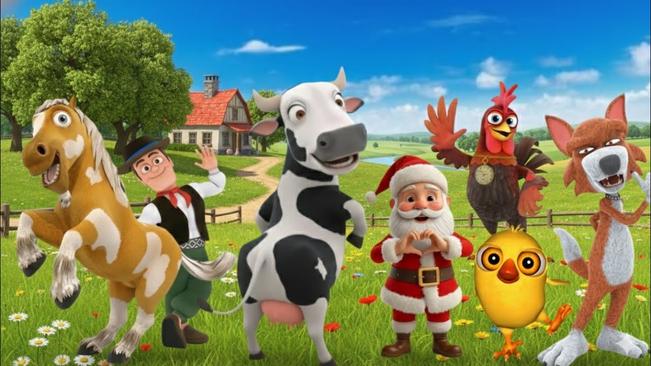 El Pollito pío 3d | El toro se congela jugando game ep-15 en el juegodel Toroy el Tractor 3D 2026