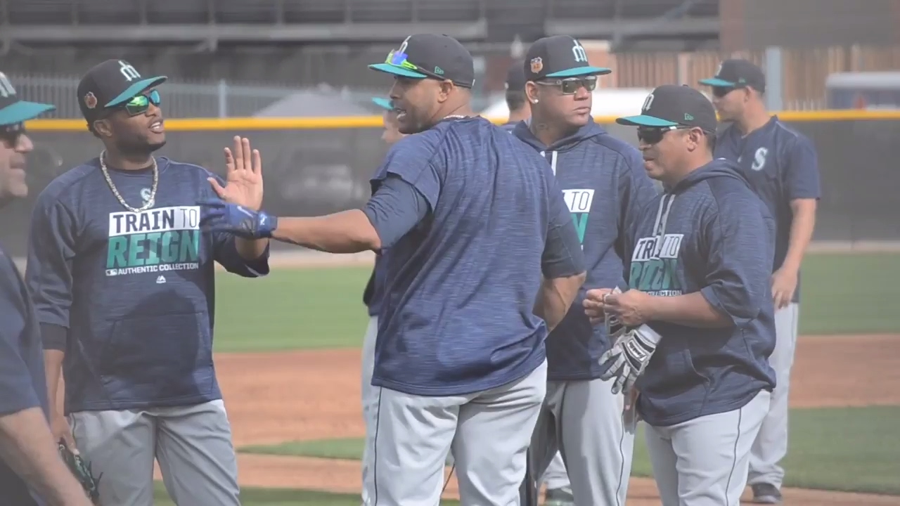Fielding drills with Cano, Segura, Seager & King Felix! | Seattle Mariners Spring Training 2017