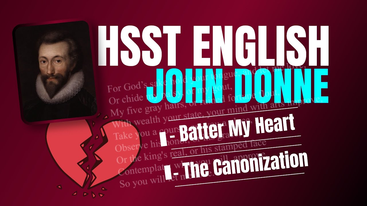 HSST English | John Donne: Batter My Heart Analysis | Dr. Prasanth V.G. | Prepscale