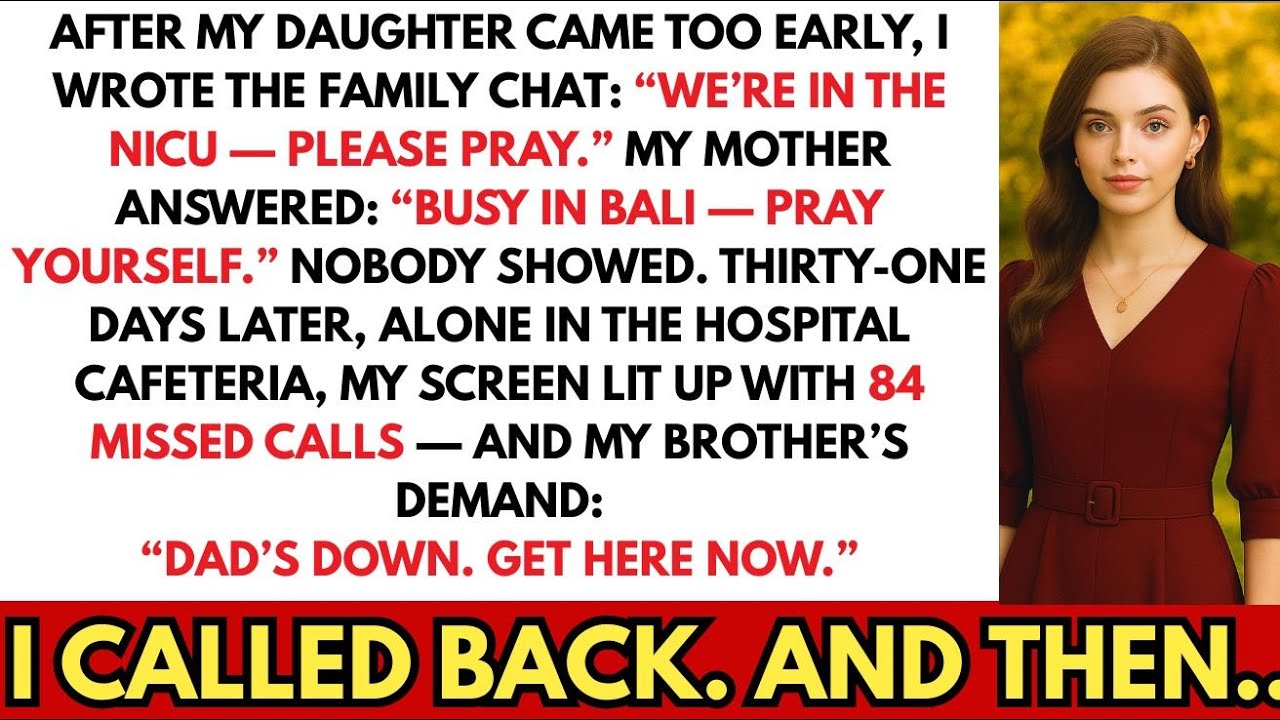 I Gave Birth Prematurely, Parents Texted “Busy In Bali—Pray Yourself” — When Back, SHARES WERE GONE
