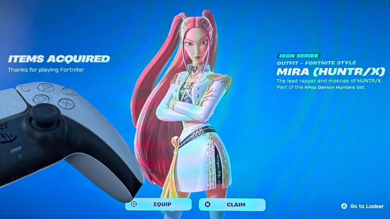 КАК ПОЛУЧИТЬ ЗОЛОТОЙ СКИН МИРЫ ИЗ KPOP DEMON HUNTERS В FORTNITE!