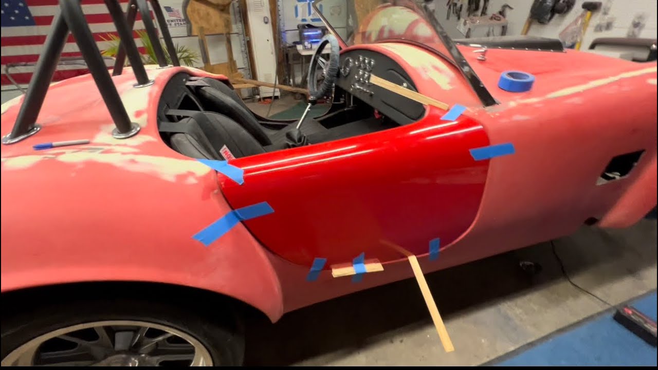 Shelby Cobra Replica build Part 75 door & latches