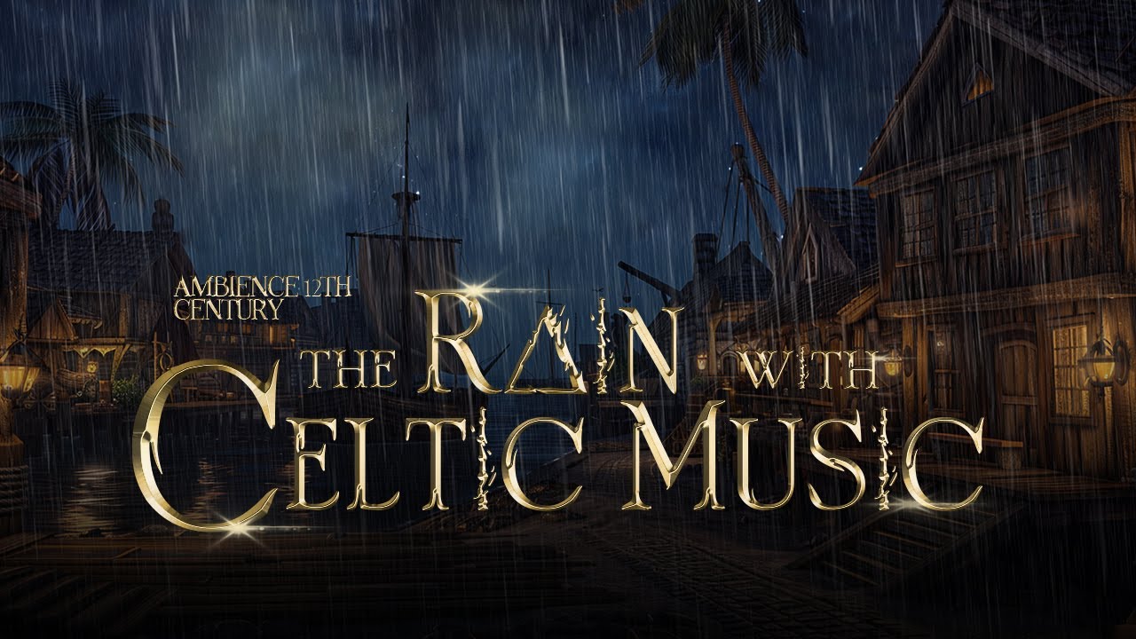 Relaxing Medieval Atmosphere - Peaceful Medieval Fishing Village -  Enchanting Celtic Music