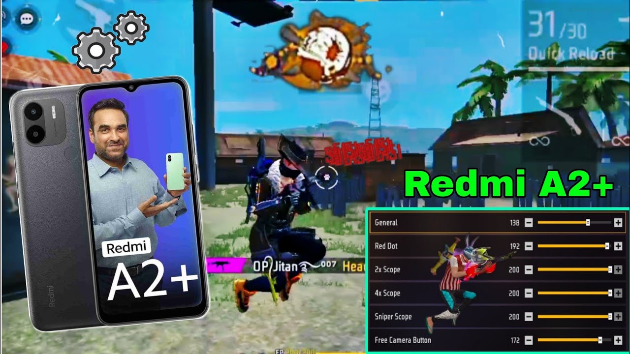 Redmi 2 Plus✨Free Fire Auto Aim 🎯🔐Lock Sensitivity 2025 New OB49 Update Best Sensitivity Settings ✅