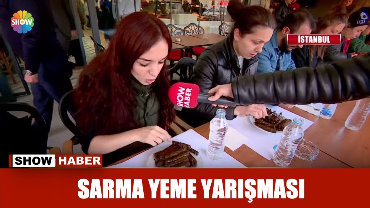 Sarma yeme yarışması