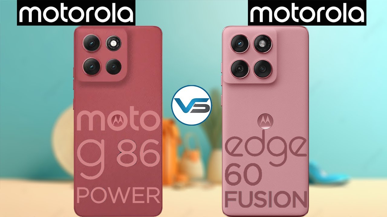 Moto Edge 60 Fusion 5G VS Moto G86 Power 5G | Moto G86 Power 5G VS Moto Edge 60 Fusion 5G