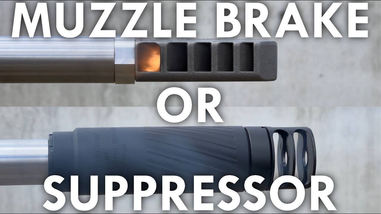 Brake or Suppressor for PRS