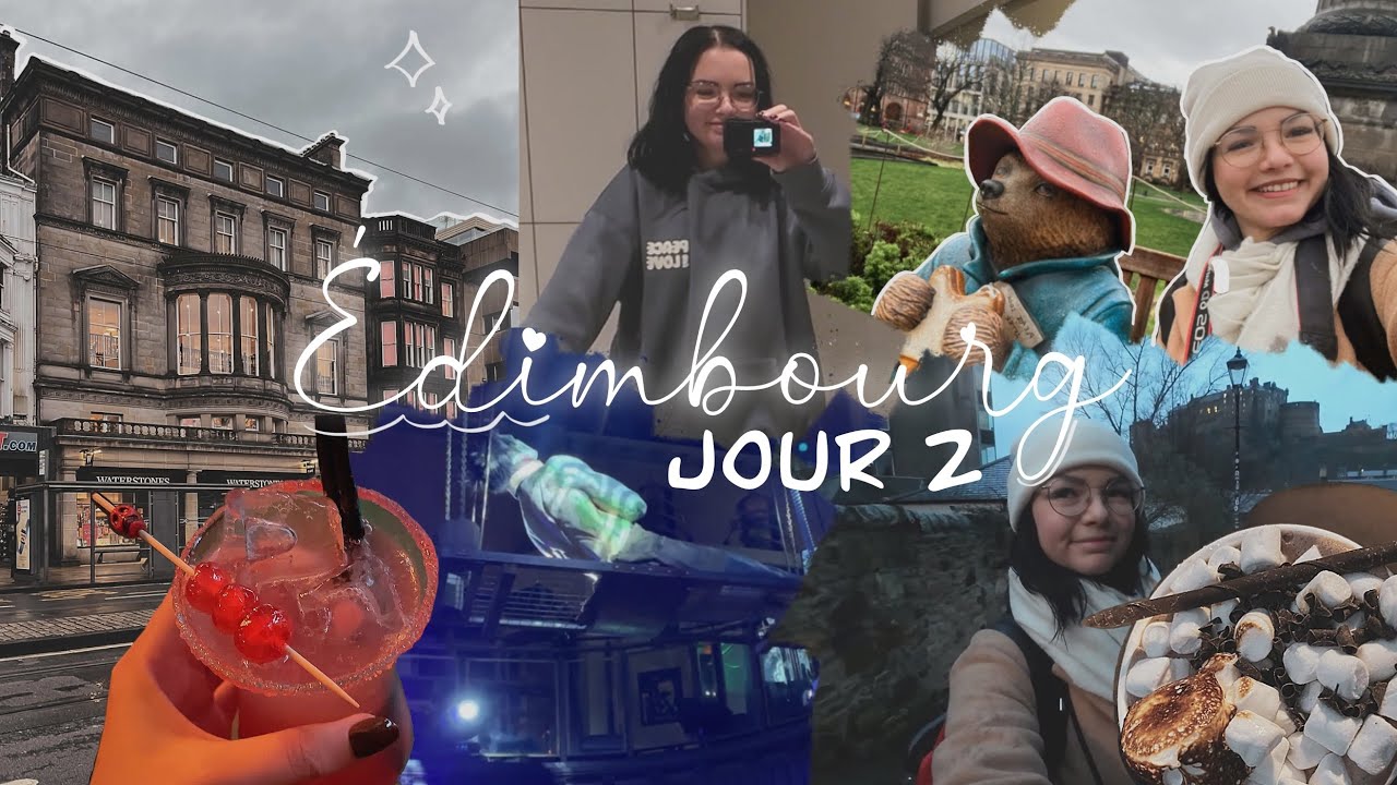 VLOG EDIMBOURG EN SOLO JOUR 2 ✈️ Une journée productive !!