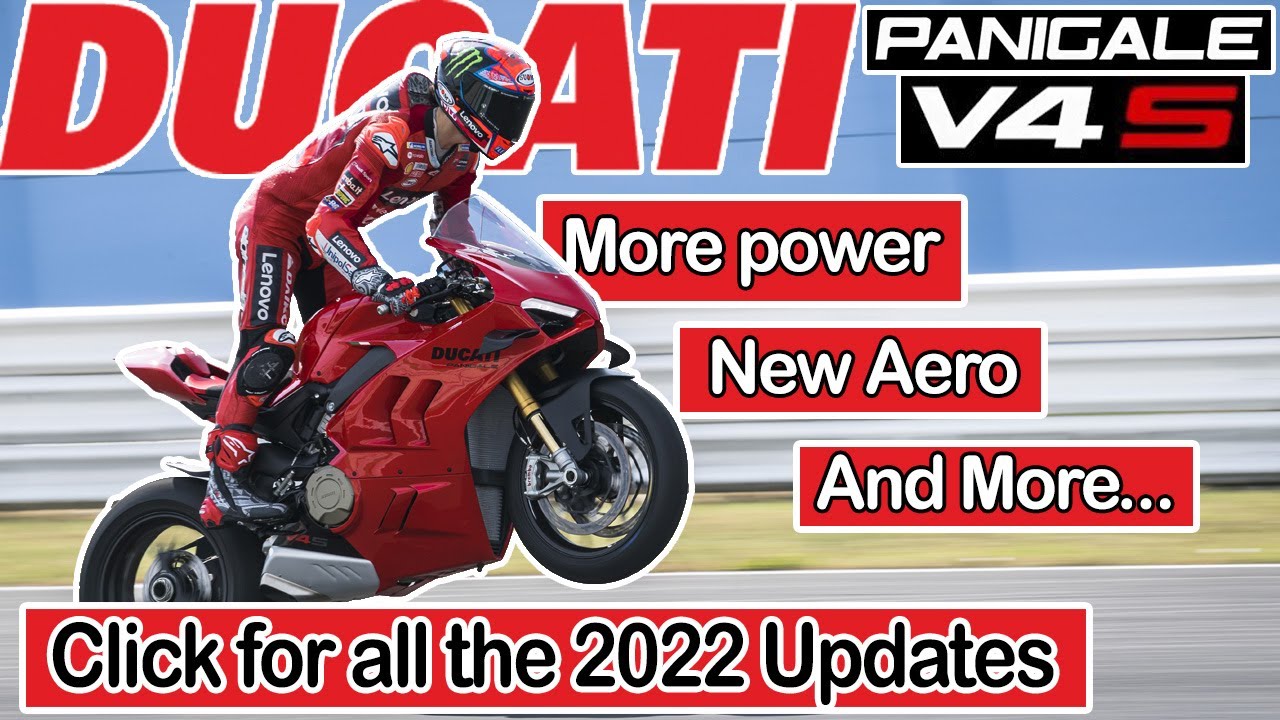 New 2022 Ducati Panigale V4S (All the Updates)