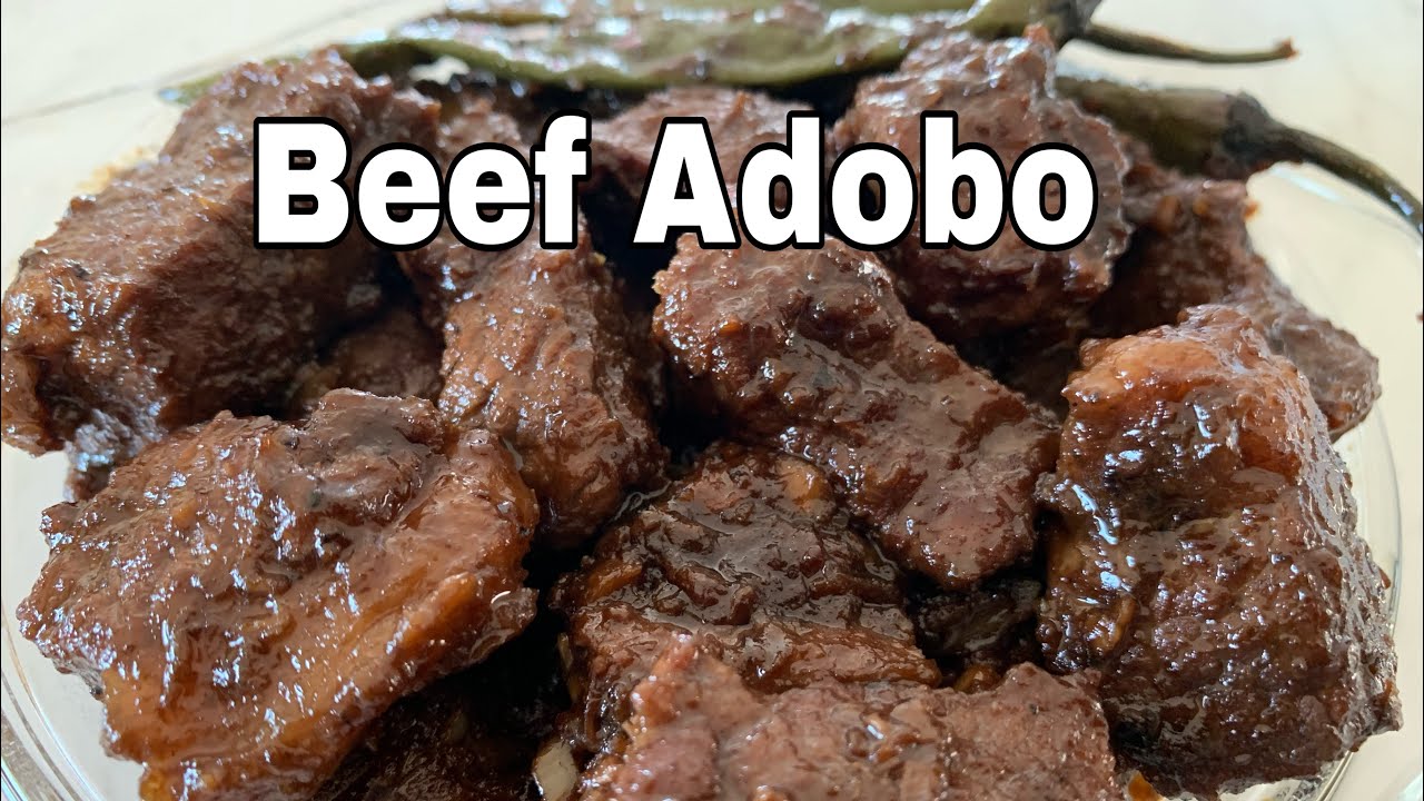 Beef Adobo / Adobong baka