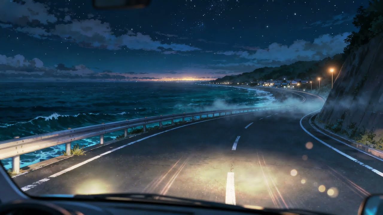 Palmii - night ride｜lofi · beats · study · focus · relax