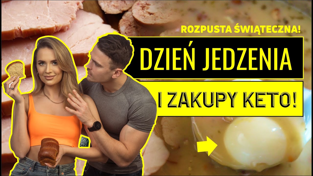 Dzień jedzenia KETO w Święta i ZAKUPY KETO!