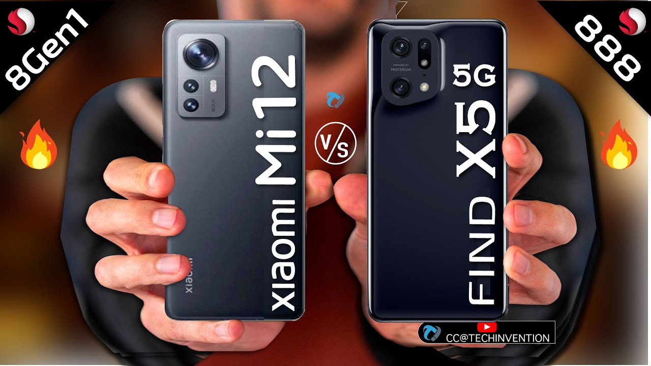 Xiaomi Mi 12 vs OPPO Find X5 Camera | Body | AnTuTu | Benchmark | Display | Full Comparison