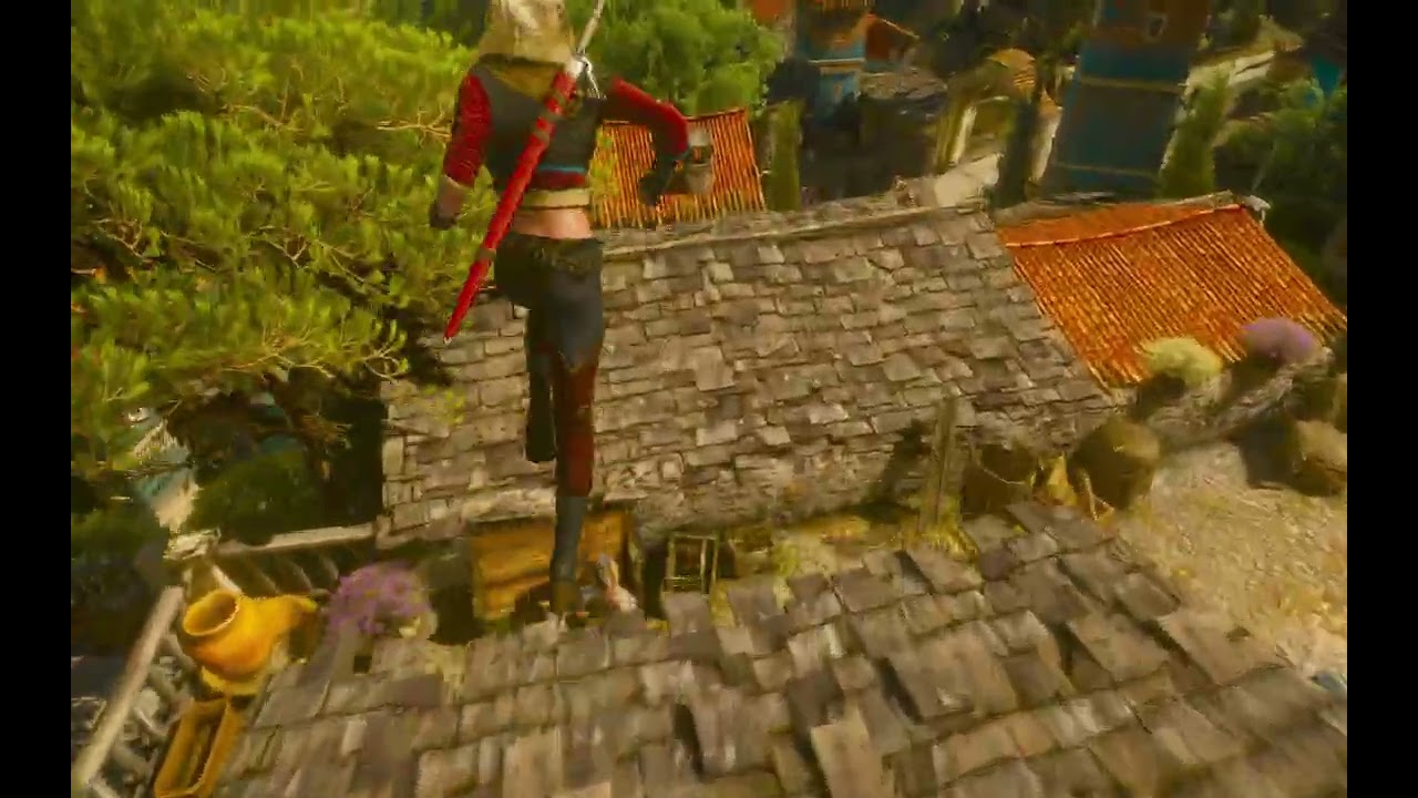 Witcher parkour   Ciri