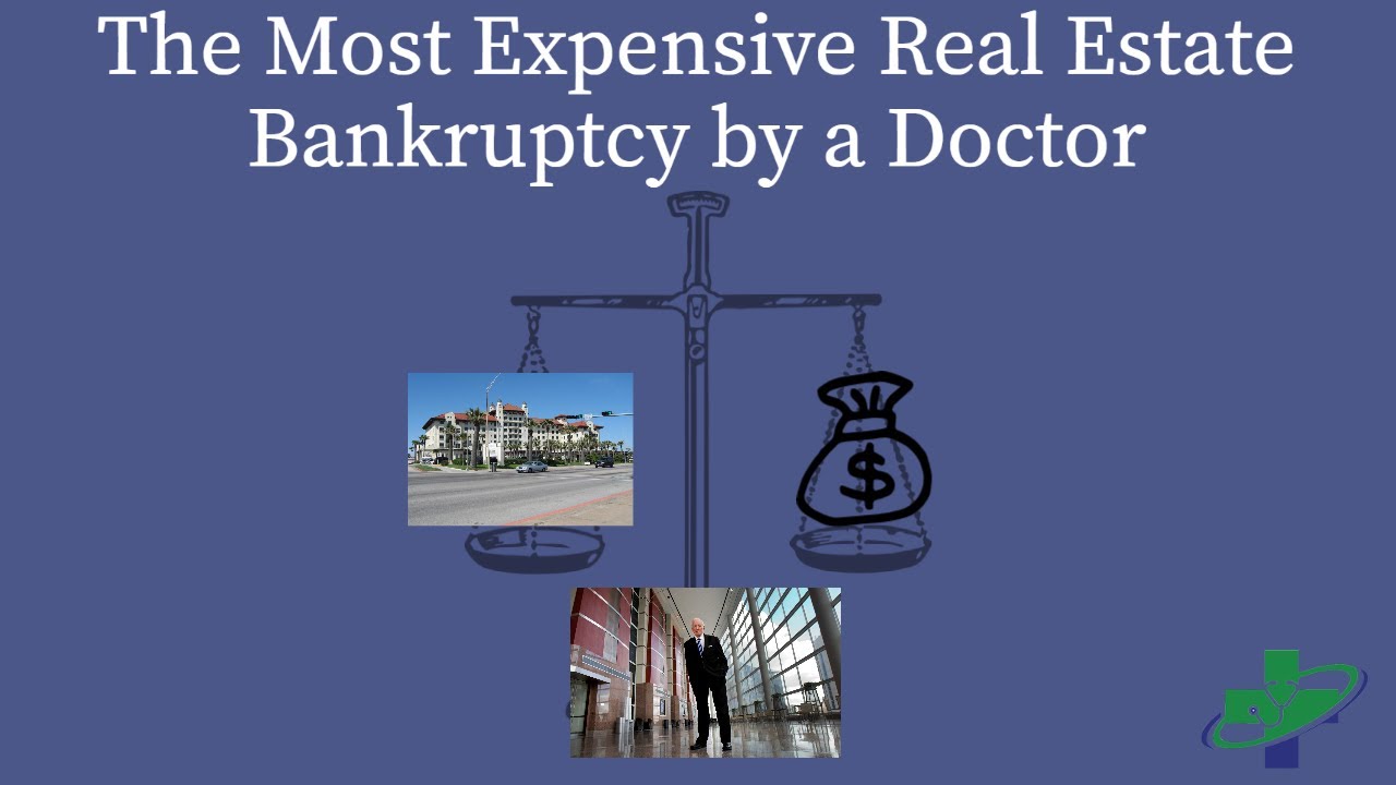The Most Expensive Real Estate Bankruptcy by a Doctor Cooley