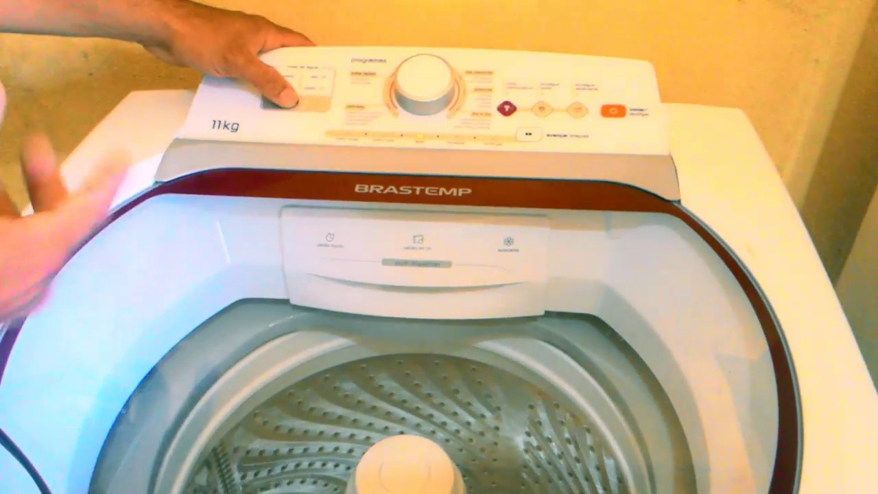 AUTO TESTE DA  LAVADORA BRASTEMP   MODELO BWK11AB  11 KILOS ♫♫♫♫♫♪♪♪♪♪