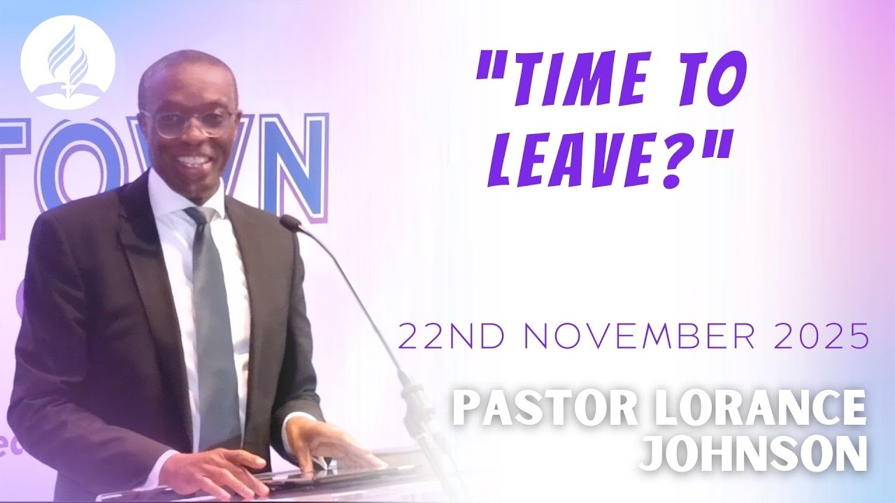 22nd November 2025 - Pastor Lorance Johnson - 