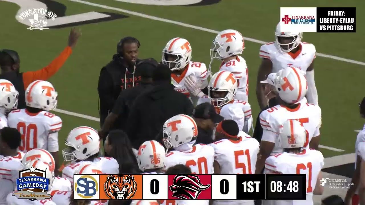 Texas High Tigers vs Tyler Legacy Red Raiders Football- LIVE on Texarkana Gameday