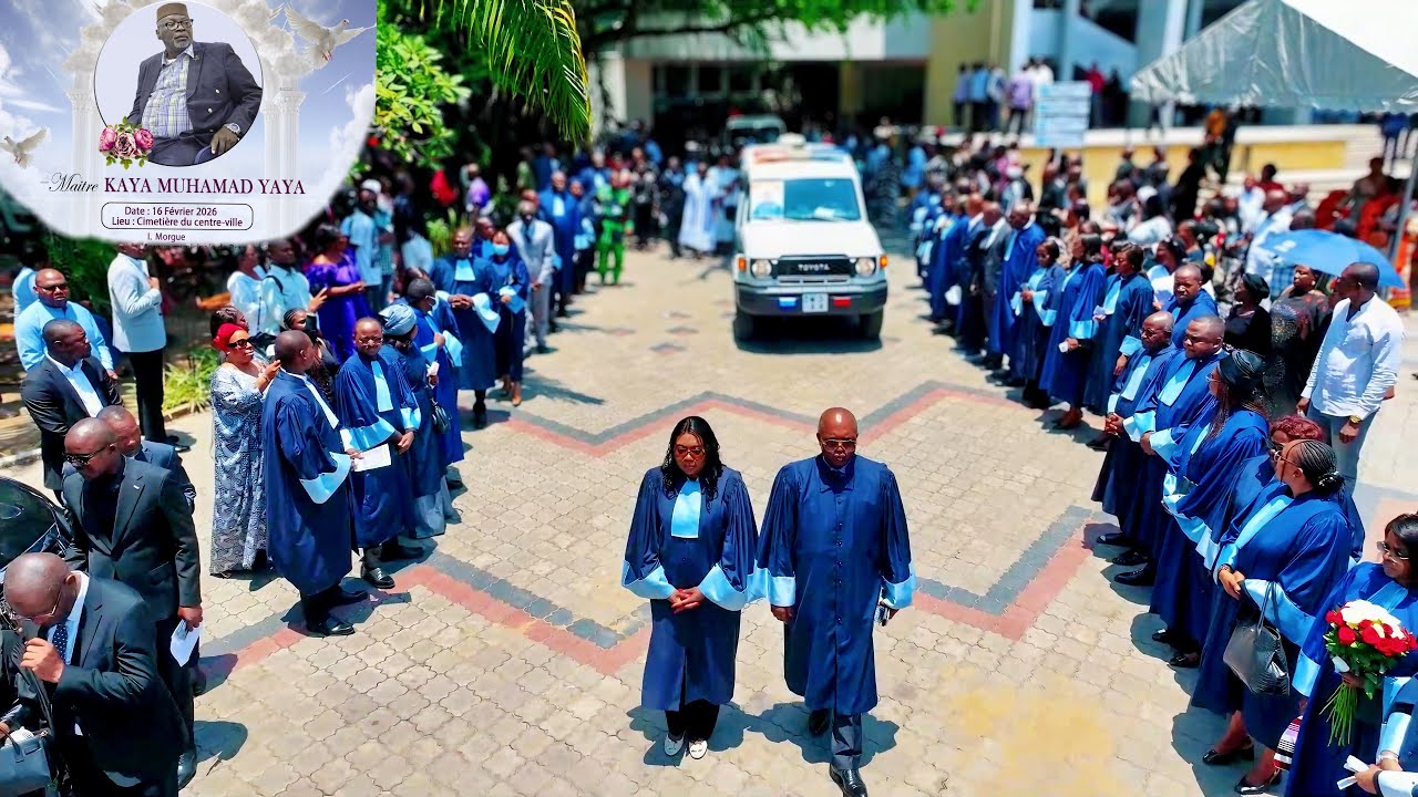 Résumé vidéo drone des Obseques de mr KAYA MUHAMAD YAYA à Brazzaville