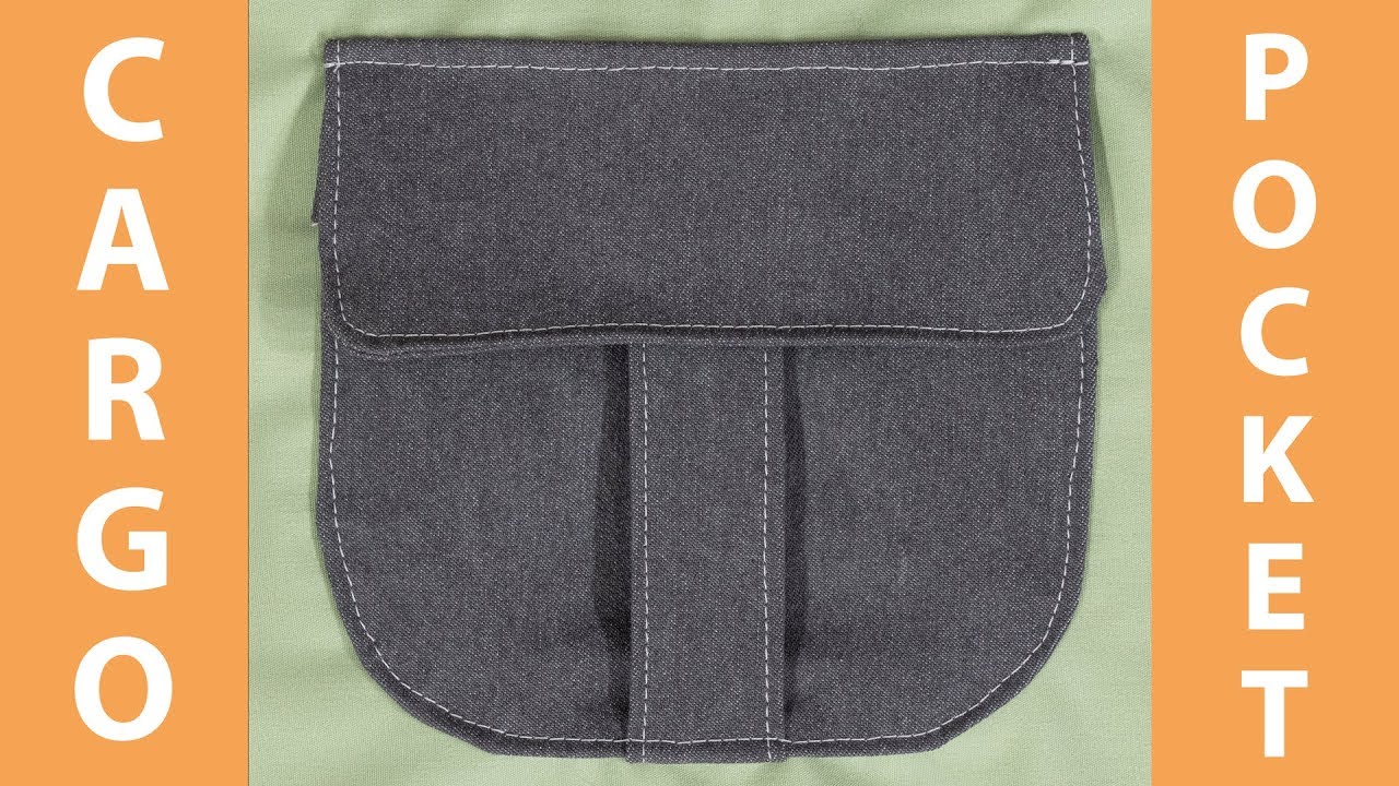 How to Sew a Cargo Pocket - Pattern and Assembly