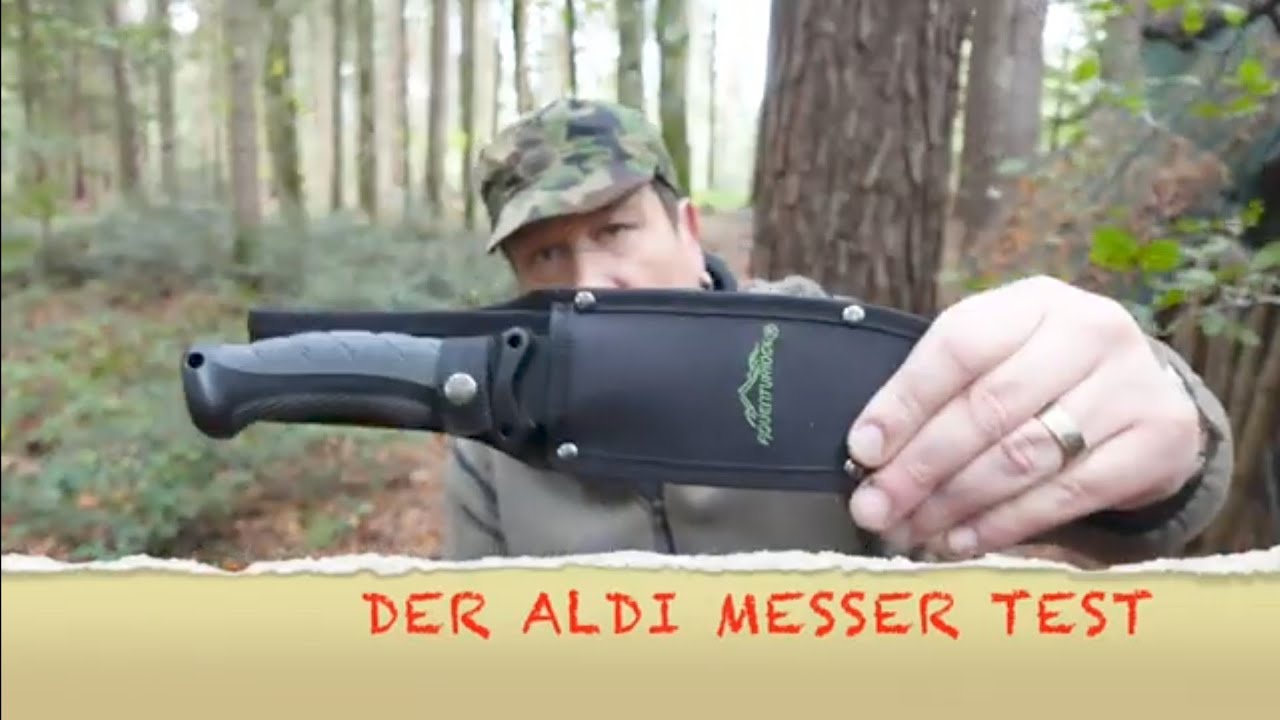 Der Aldi Messer Test