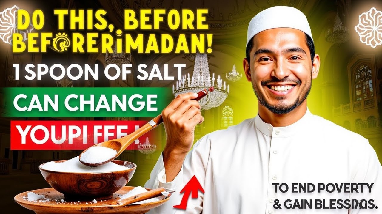 Powerful Salt Ritual for Wealth: Transform Your Fortune Before Ramadan