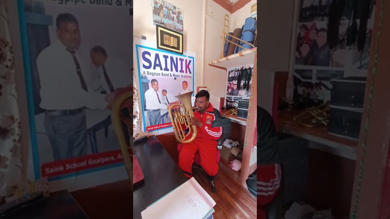 Mere rashke qamar song ll play Instrument ll Euphonium ll rathore sir-8239818517