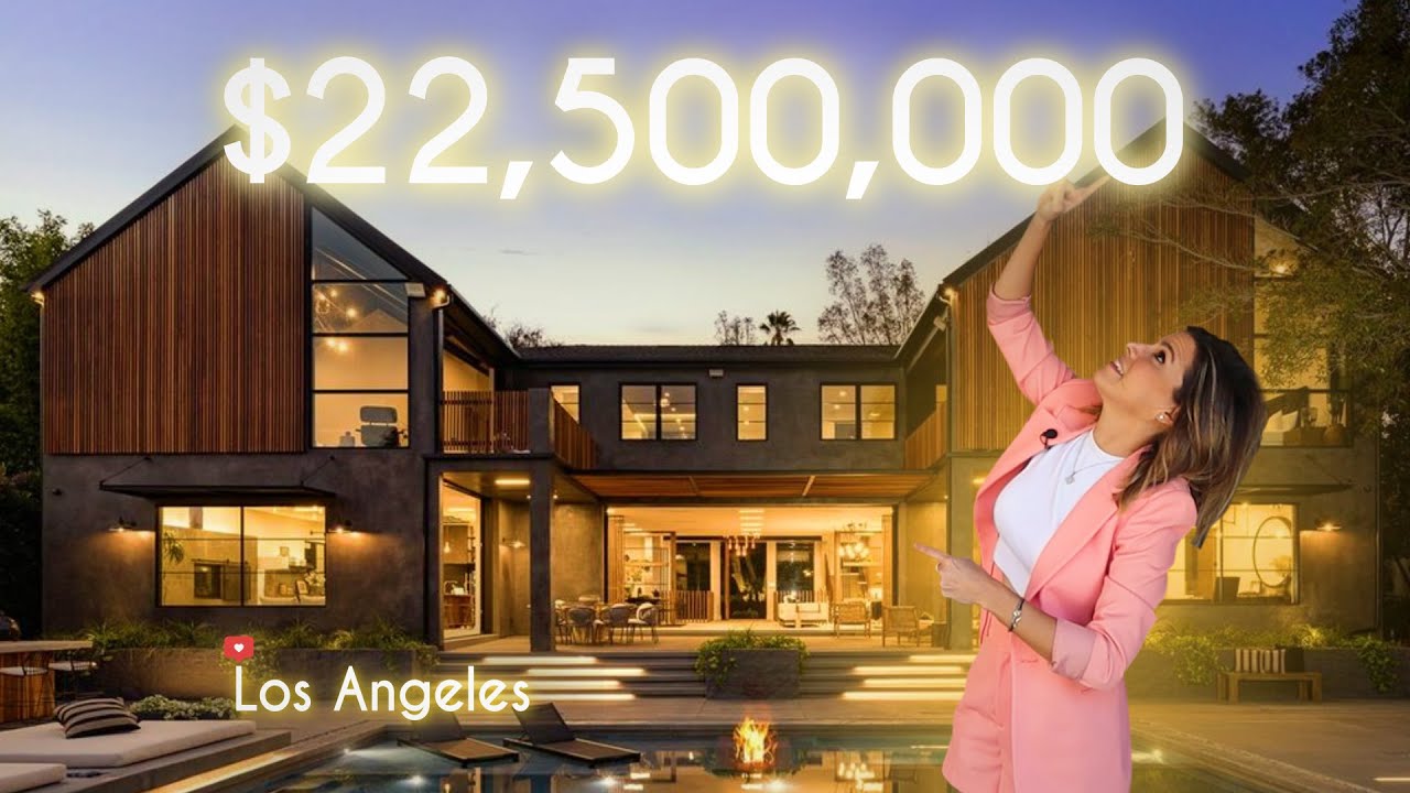 $22.500.000’lık Lüks Ev Turu | Los Angeles 🌴