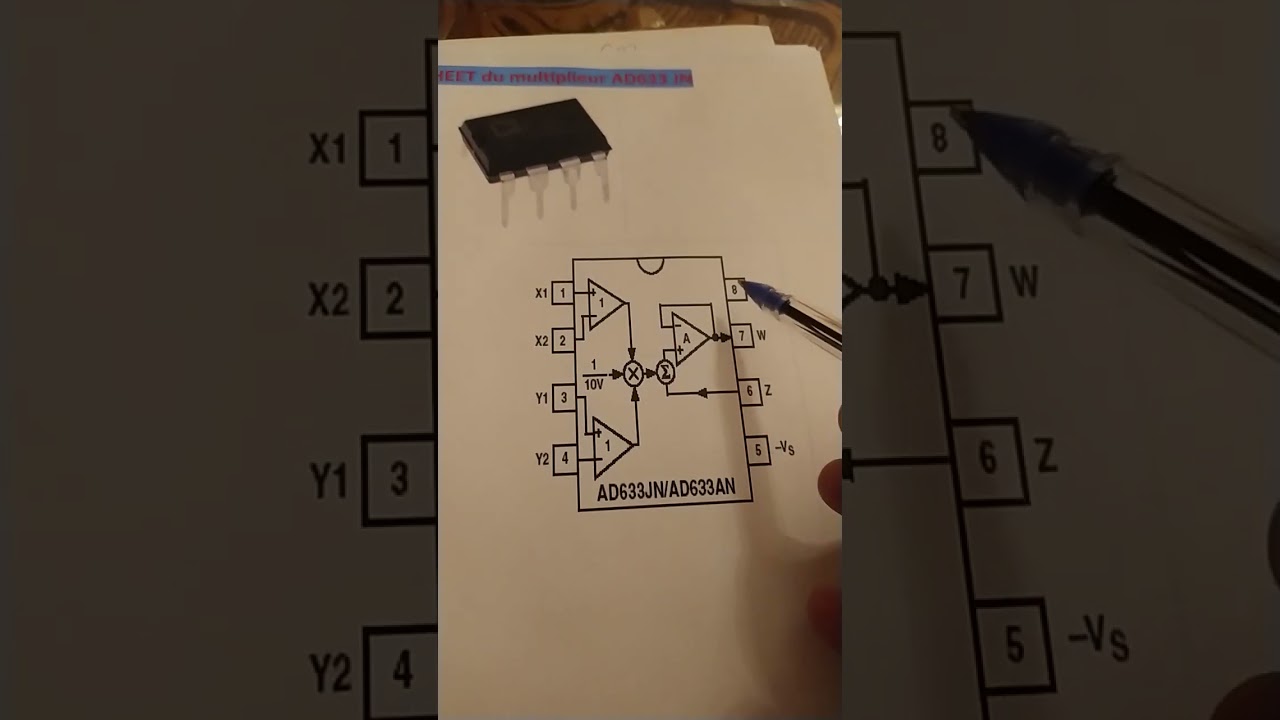 multiplieur AD633