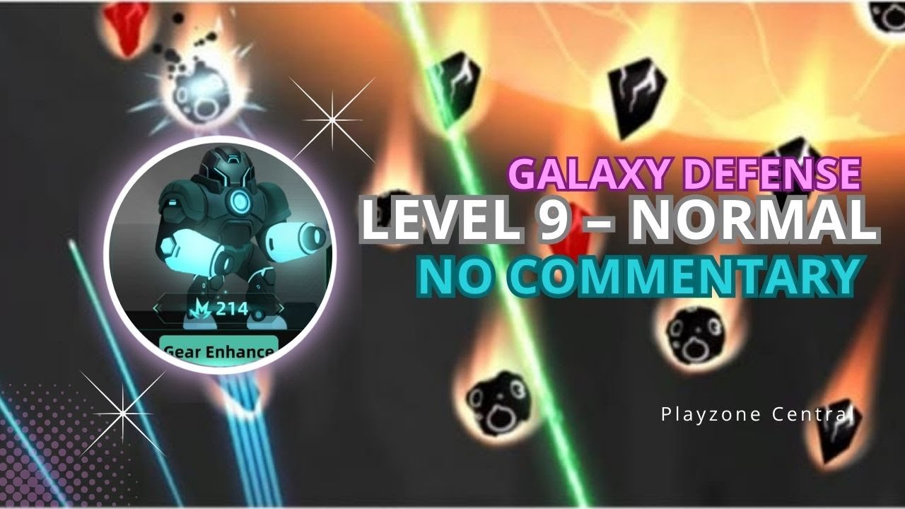 Galaxy Defense Level 9 - Normal Mode | No Commentary Android Gameplay