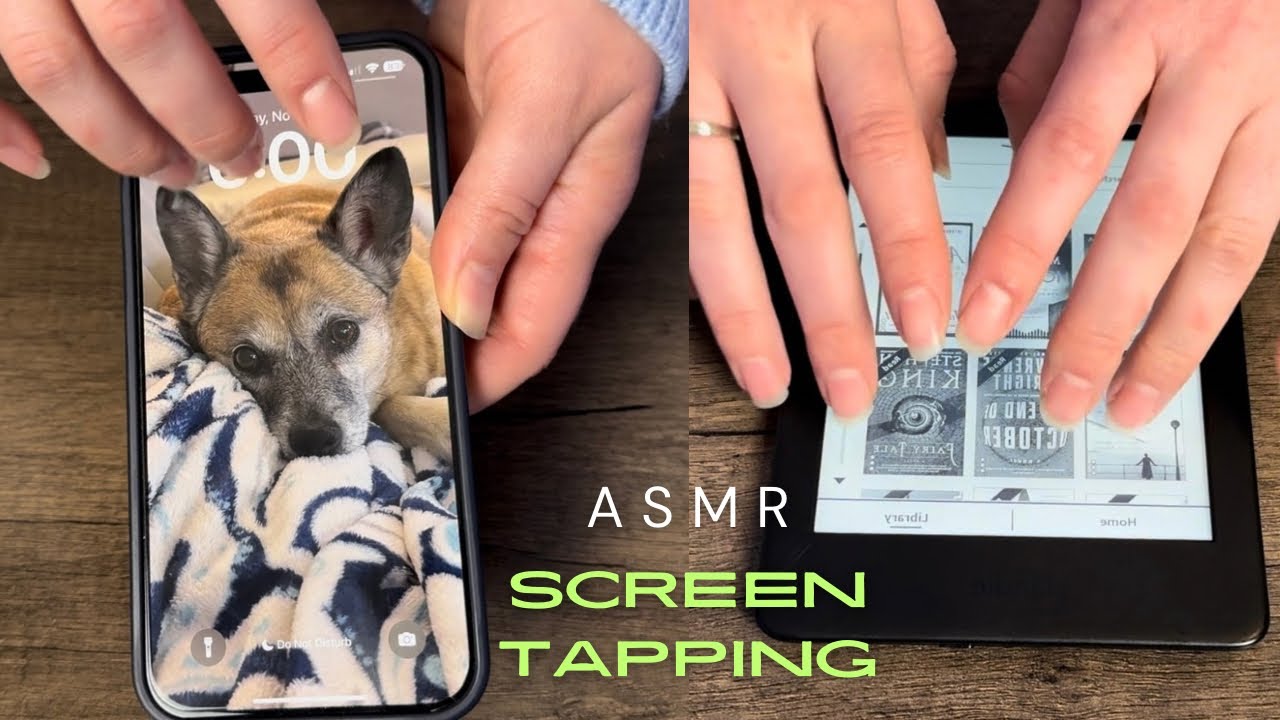 Screen Tapping & Tracing ASMR