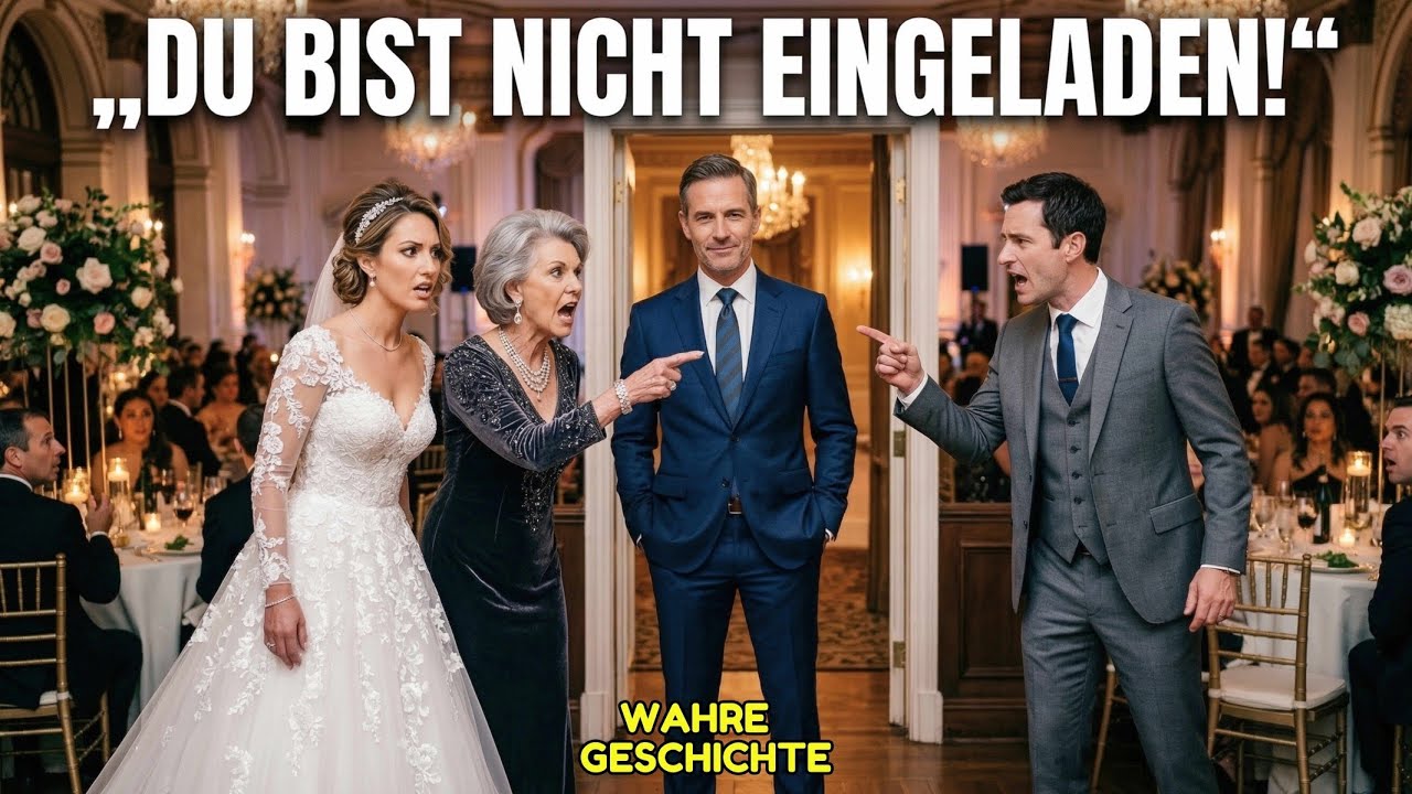 Bei der Hochzeit nannten sie mich einen „hässlichen Versager“ – bis der Bräutigam die Wahrheit enthü