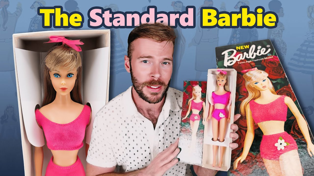 The Mod-Era Straight Leg Standard Barbie (1967-1971) Beautiful and Collectible #barbiehistory