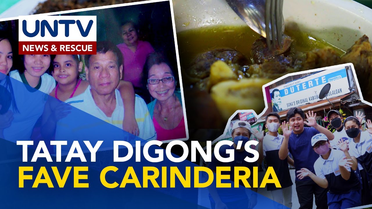TIKMAN: Paboritong carinderia ni Tatay Digong sa Davao City | Food Trip
