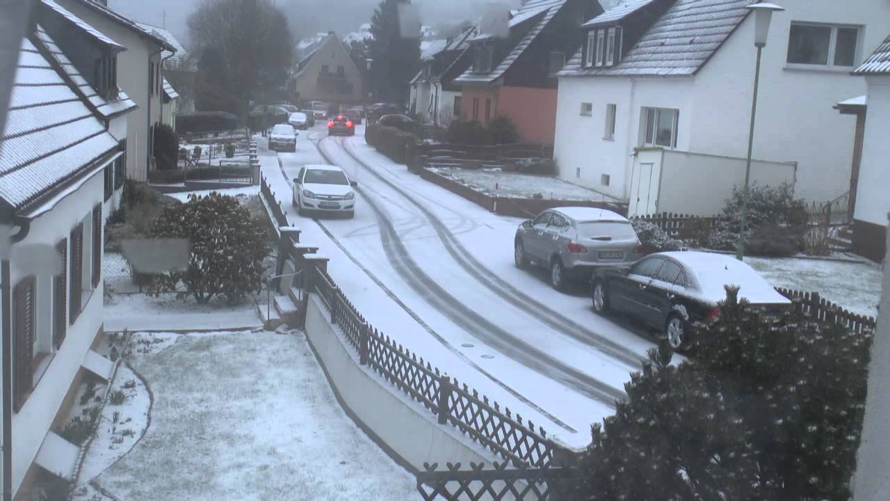 Winter 2013 Zeitraffer Snow timeshift