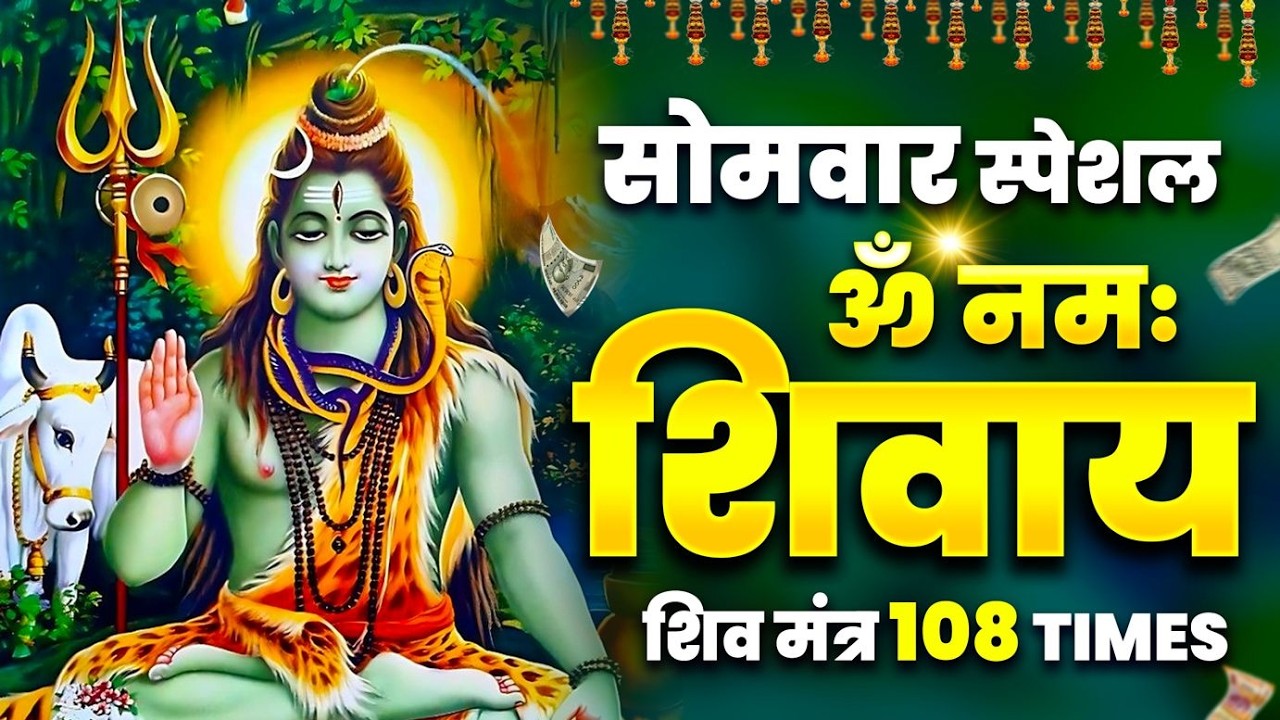 Most Powerful Shiva Mantra: Om Namah Shivaya 108 Times | हर बाधा से मुक्ति