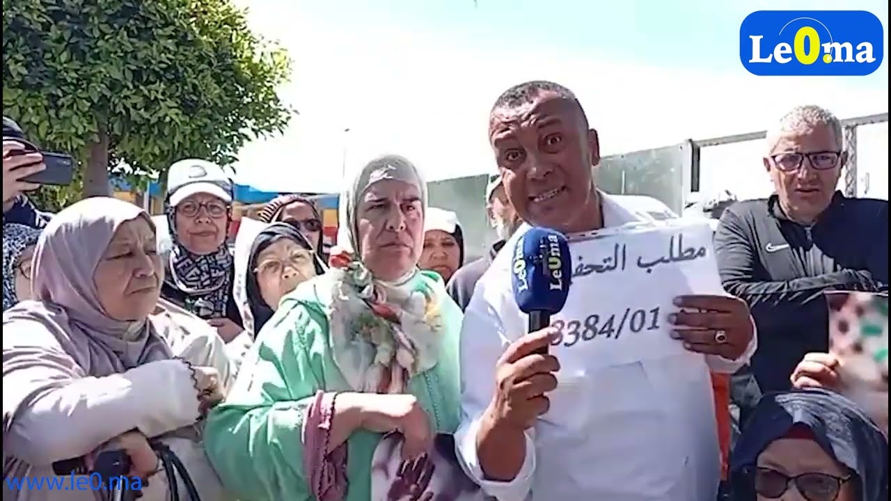 الدار البيضاء  ساكنة الهجاجمة  في احتجاج عارم  بعدما دارو ليهم  السياج الأرض بدون سند قانوني