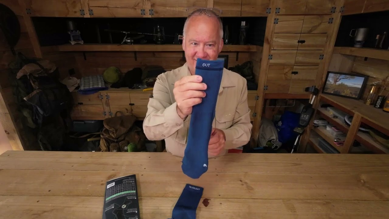 Silverlight Hiking Socks With Silver Fibre