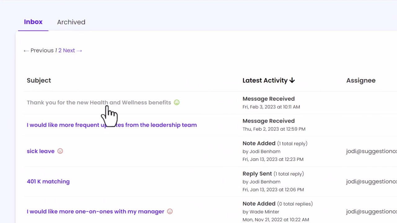 Master Direct Replies in Suggestion Ox: Build Feedback Loops